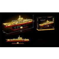 Конструктор Zhe Gao GZ8888 Золотая коллекция Китайский авианосец