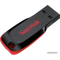 USB Flash SanDisk Cruzer Blade Black 128GB (SDCZ50-128G-B35)