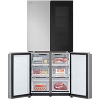 Четырёхдверный холодильник LG InstaView GC-V22FFMMB