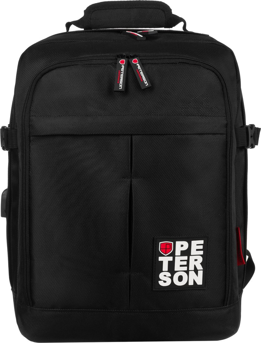 

Городской рюкзак Peterson PTN PLG-03-T (черный/красный)