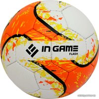 Футбольный мяч Ingame Flash (3 размер, белый/оранжевый)