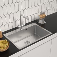 Кухонная мойка ARFEKA ECO AR 700*500 SATIN DECOR