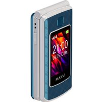 Кнопочный телефон Maxvi E28 (голубой)