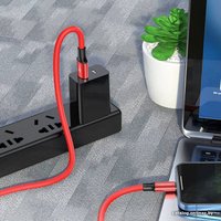 Кабель Borofone BX82 USB Type-C - USB Type-C (1 м, красный)