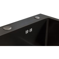 Кухонная мойка Blantek FS-5848B Nano black ECO (+501F40-B)