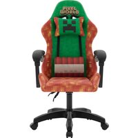Игровое (геймерское) кресло Defender Legas (зелёный/оранжевый)