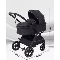 Универсальная коляска Rant Basic Roller RA161 (2 в 1, black)