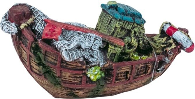 

Декорация Silver Berg Лодка 15.5x6.5x7 cм №739