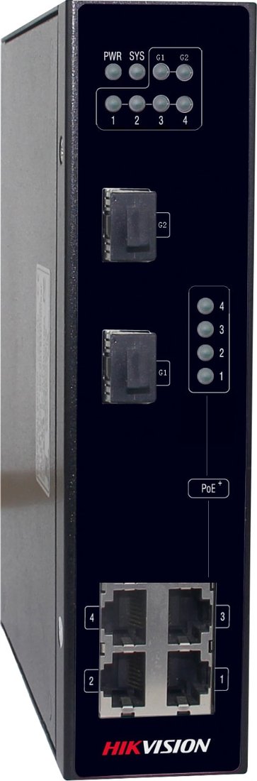

Неуправляемый коммутатор Hikvision DS-3T0306P