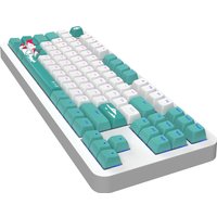Клавиатура Red Square Alumix TKL Classic Kitsune (белый, g3ms Aquamarine)
