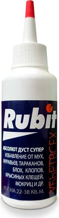

Порошок от насекомых Rubit Абсолют-дуст 75г
