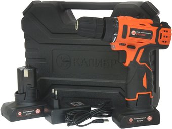 Дрель-шуруповерт Калибр ДА-16/2 76622 (с 2-мя АКБ, кейс)