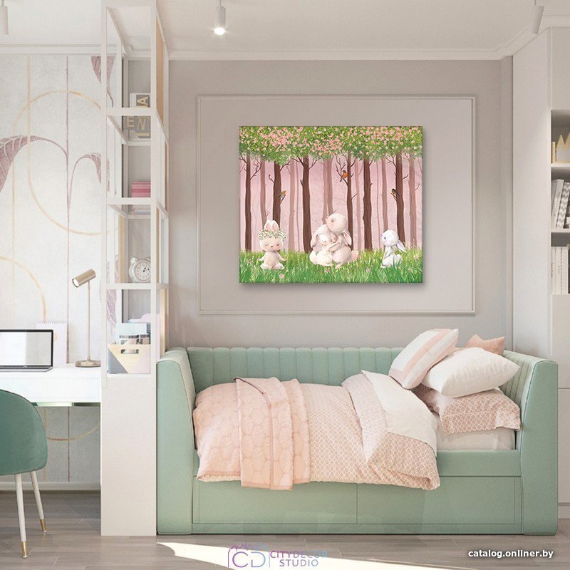 Модульная картина Citydecor Magic Forest 2.110 60x70 см