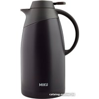 Кувшин-термос Miku С датчиком температуры 1.9л (серый)