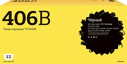Картридж T2 TC-S406B (аналог Samsung CLT-K406S)