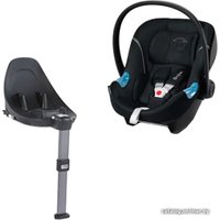 Детское автокресло Cybex Aton M + Base M-Fix (stardust black)