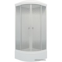 Душевая кабина Triton Лайт В 100x100 с душевым комплектом (градиент)