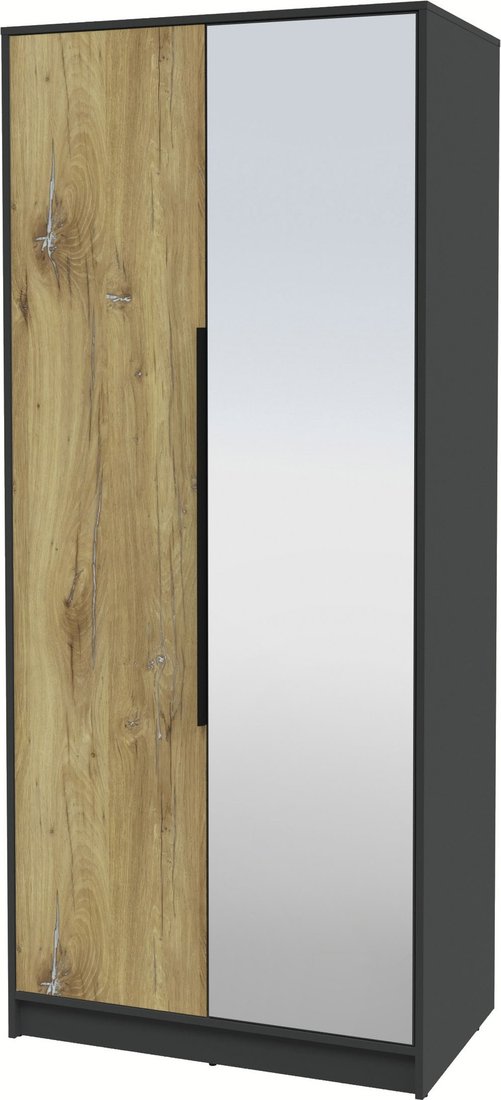 

Шкаф-купе Интерлиния Концепт КТ-Ш2з (дуб нокс/антрацит)