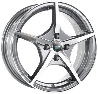 Литые диски Megami MGM-19 15x6" 4x100мм DIA 60.1мм ET 50мм GMF