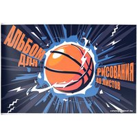 Альбом для рисования Schoolformat Баскетбол АЛ40-БС (40 л)