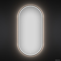  Wellsee Зеркало с фронтальной LED-подсветкой 7 Rays' Spectrum 172202010, 55 x 100 см (с сенсором и регулировкой яркости освещения) в Орше