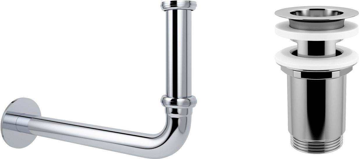 

Сифон Wellsee Drainage System 182101004 (сифон, выпуск, хром)