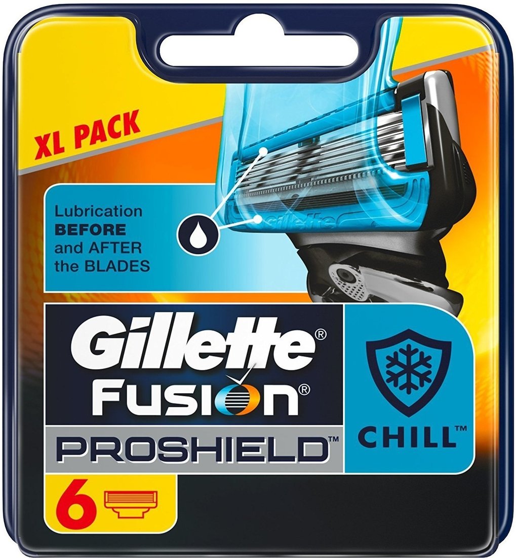 

Сменные кассеты для бритья Gillette Fusion Proshield Chill (6 шт)