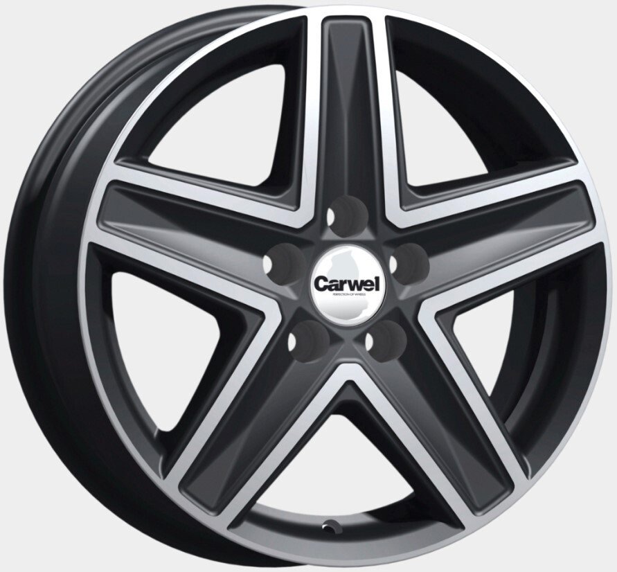 

Литые диски Carwel Витим 237 16x6.5" 5x130мм DIA 89.1мм ET 55мм AB