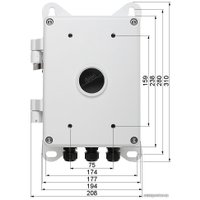 Крепление для камер видеонаблюдения Hikvision DS-1602ZJ-BOX-POLE