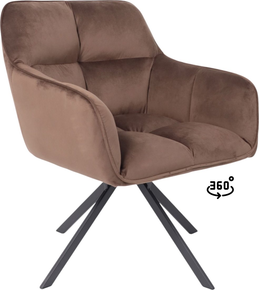 

Интерьерное кресло AksHome Virginia (шоколадный HCJ-10/черный)