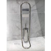 Держатель для туалетной бумаги и ершика Caspian 90027