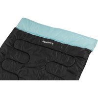 Спальный мешок Sundays ZC-SB017 с двумя подушками (черный/синий)