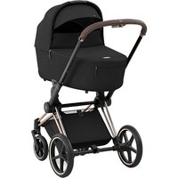 Универсальная коляска Cybex Priam IV (2 в 1, Sepia Black/Rose Gold)