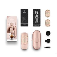 Ручная кофеварка WACACO Nanopresso Dark Soul Pink + Case в Орше