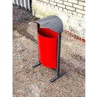 Уличная урна BZT DumL01 (красный)