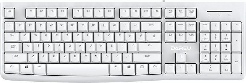 

Клавиатура Dareu LK185 (белый)