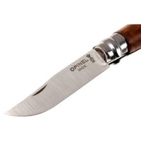 Складной нож Opinel №8 (нержавеющая сталь, орех)