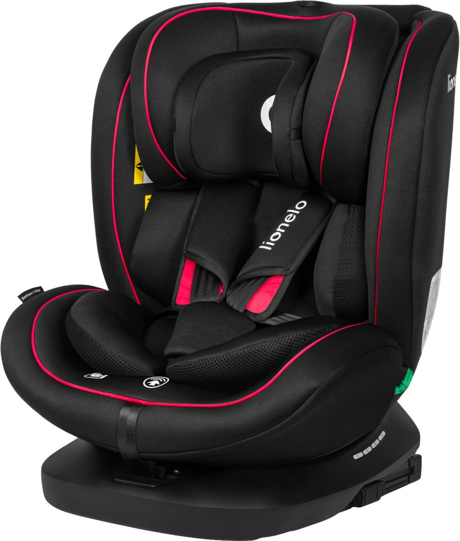 

Детское автокресло Lionelo Bastiaan i-Size (черный/красный)