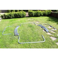 Батут V2 Trampoline Redline 12FT 374 см (с внешней сеткой и лестницей)