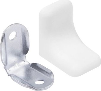 Уголок монтажный Речицкий метизный завод С металлической основой и пластиковой крышкой (белый)