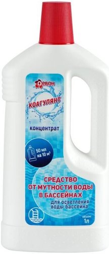 Химия для бассейна Девон Коагулянт 1л