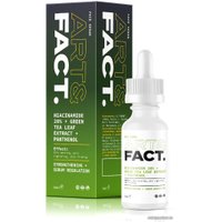Art&Fact Сыворотка для лица себорегулирующая niacinamide 20% + green tea leaf extract + panthenol