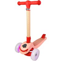 Трехколесный самокат Cosmoride Glow 058P/S1001 (розовый)