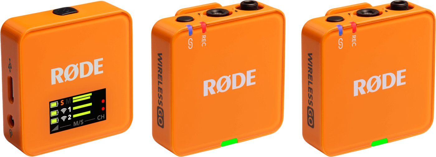 Радиосистема RODE Wireless GO Gen 3 (оранжевый)