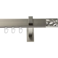 Карниз для штор Sundays Home Флэт Лайн Грид одинарный (сатин 2.4 м)