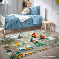 Ковер для жилой комнаты Ikea Валлаби 105.482.16 1x1.33 (зеленый)