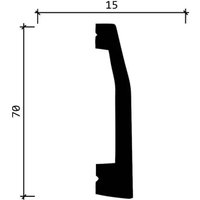 Плинтус Decor-Dizayn DD125 в Бресте