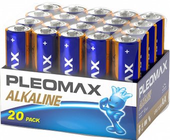 Батарейка Pleomax LR6-20 bulk Alkaline