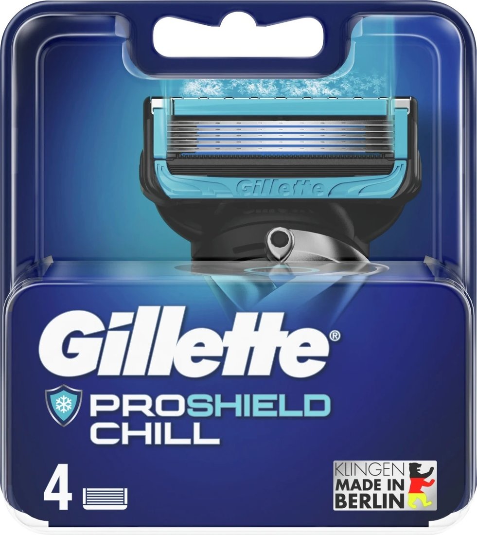

Сменные кассеты для бритья Gillette Proshield Chill (4 шт) 7702018561247