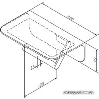 Держатель для туалетной бумаги AM.PM Sensation A30341500